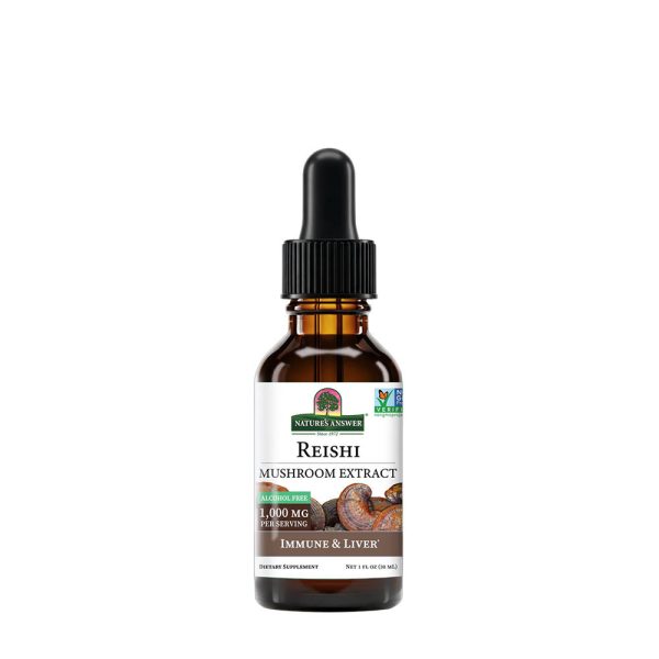 Nature's Answer Reishi Mushroom extracto (30 ml) – imagen 1