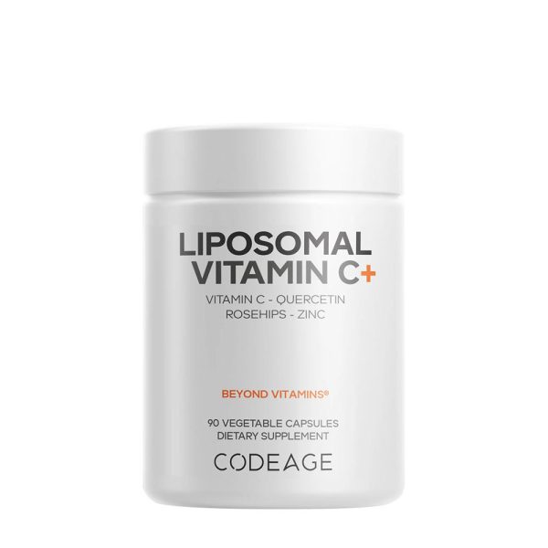 Codeage Liposomal vitamina C+ Large (90 cápsulas vegetales) – imagen 1