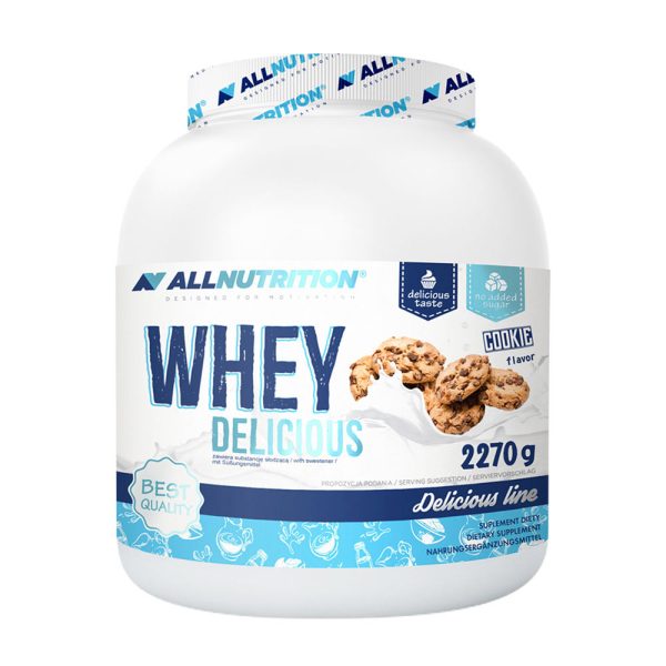 Allnutrition Whey Delicious (2270 g, Pastel) – imagen 1