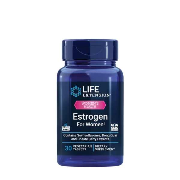 Life Extension Estrogen For Women – 30 comprimidos vegetales