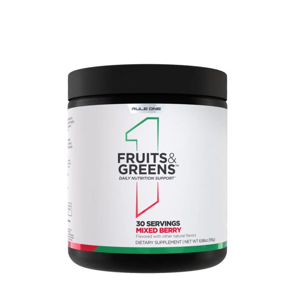 Rule1 Fruits and Greens (30 porciones, Mixed baya) – imagen 1