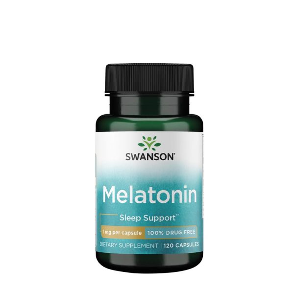Swanson Melatonin 1 mg (120 cápsulas) – imagen 1