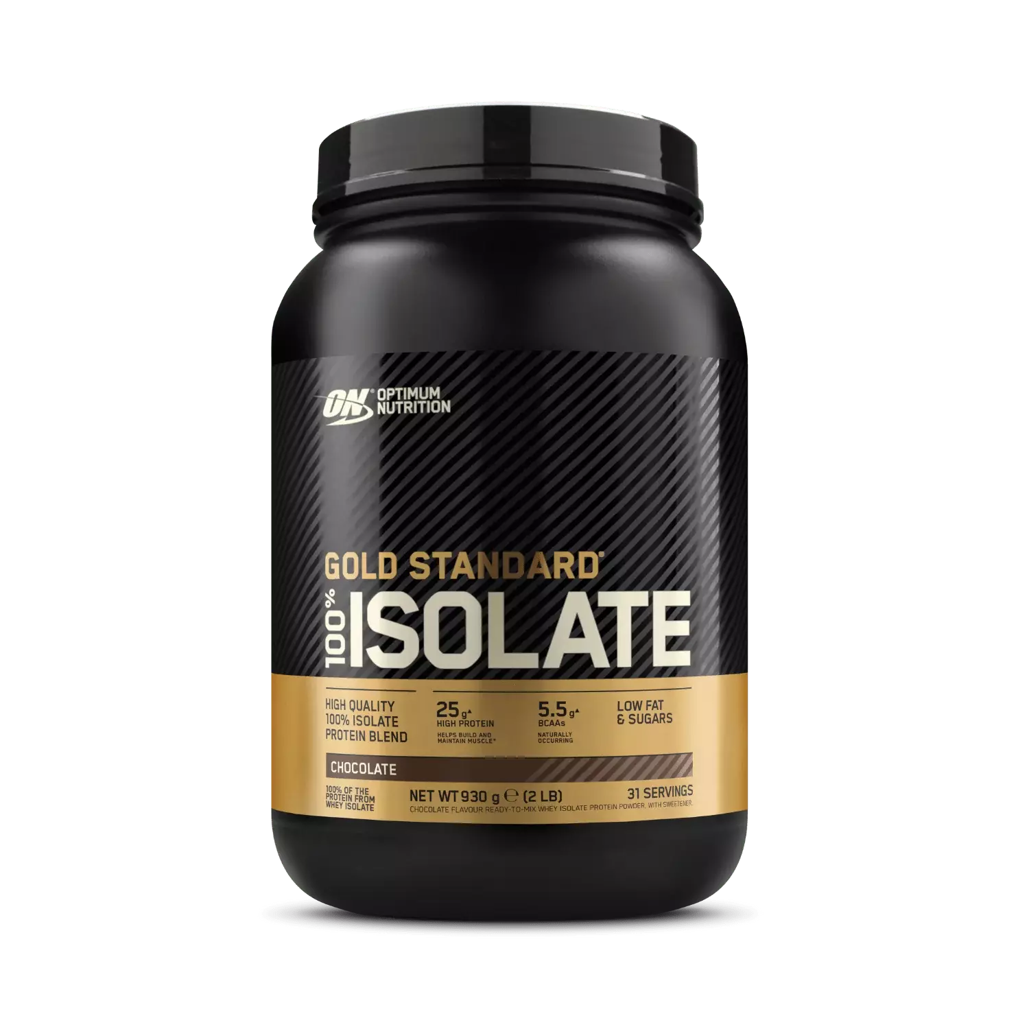 Optimum Nutrition Gold Standard 100% Isolate 930 g — sabor Chocolate