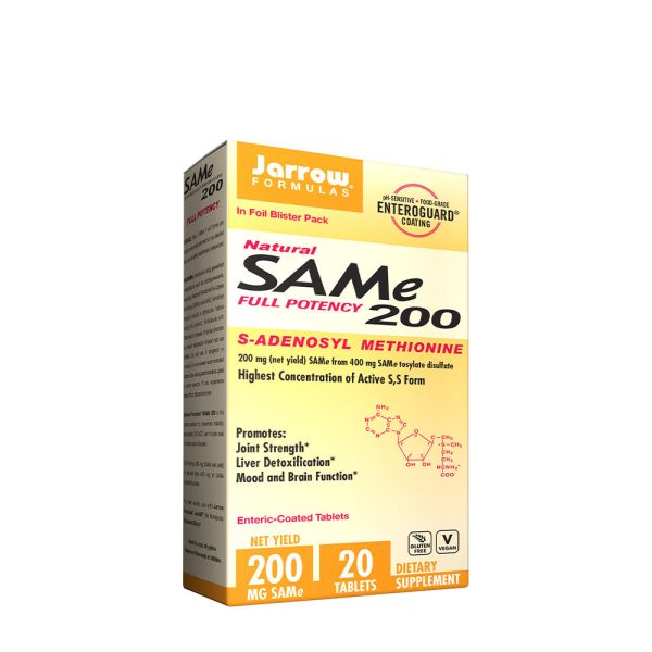 Jarrow Formulas SAMe 200 (20 comprimidos) – imagen 1